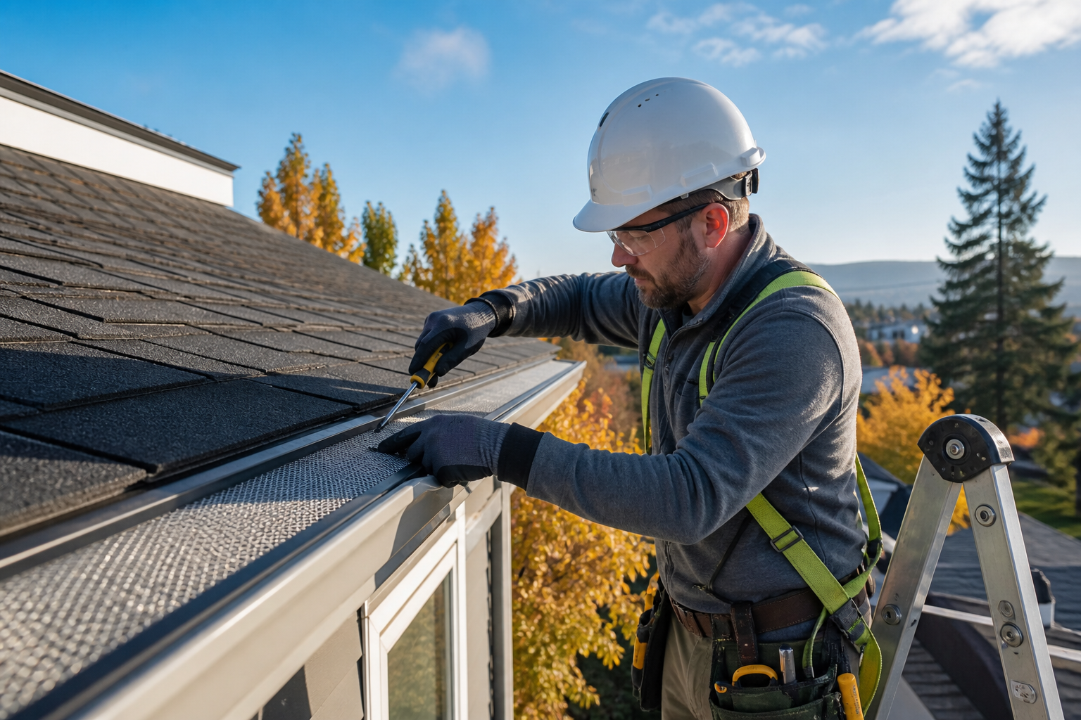 Professional Gutter Guard Installation in Vernon