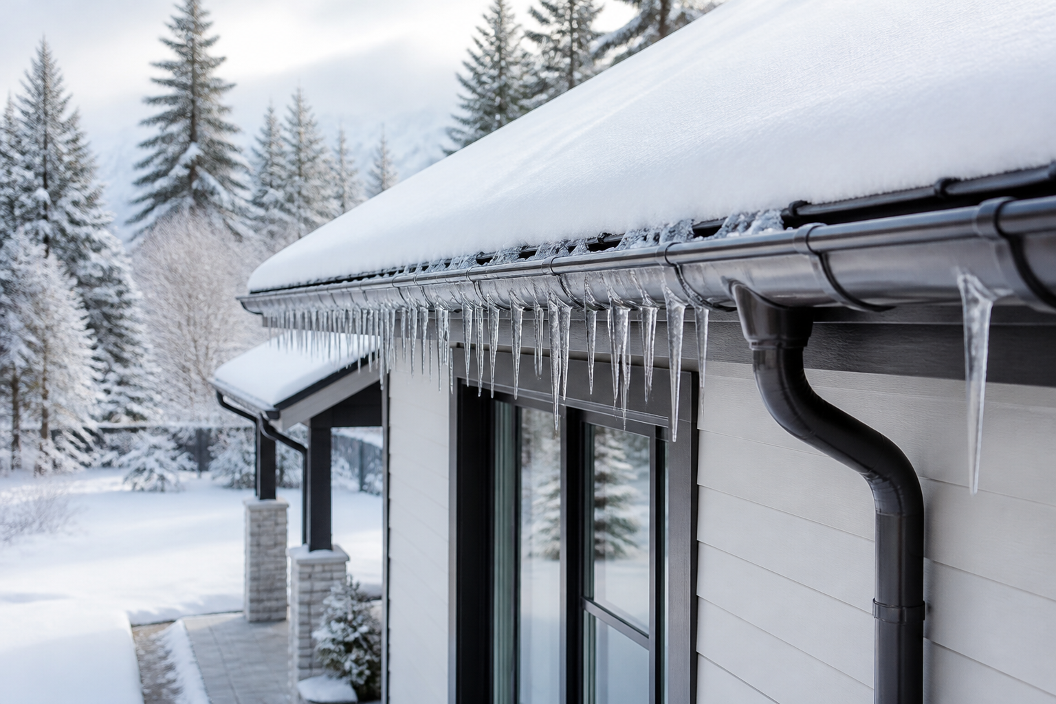 best gutters for Vernon winters